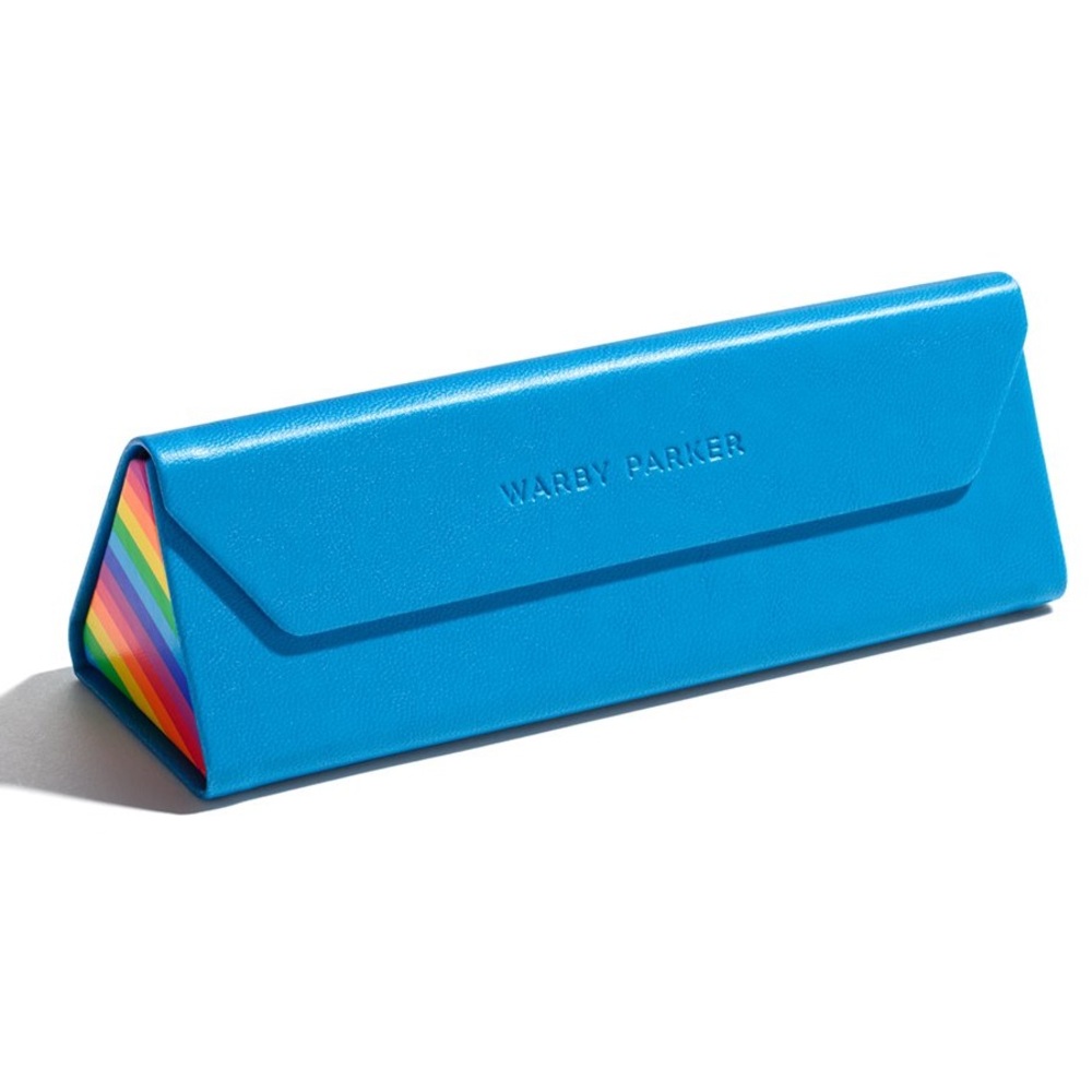 Warby Parker Folding Glasses Case | Rainbow Pride | Limited Edition